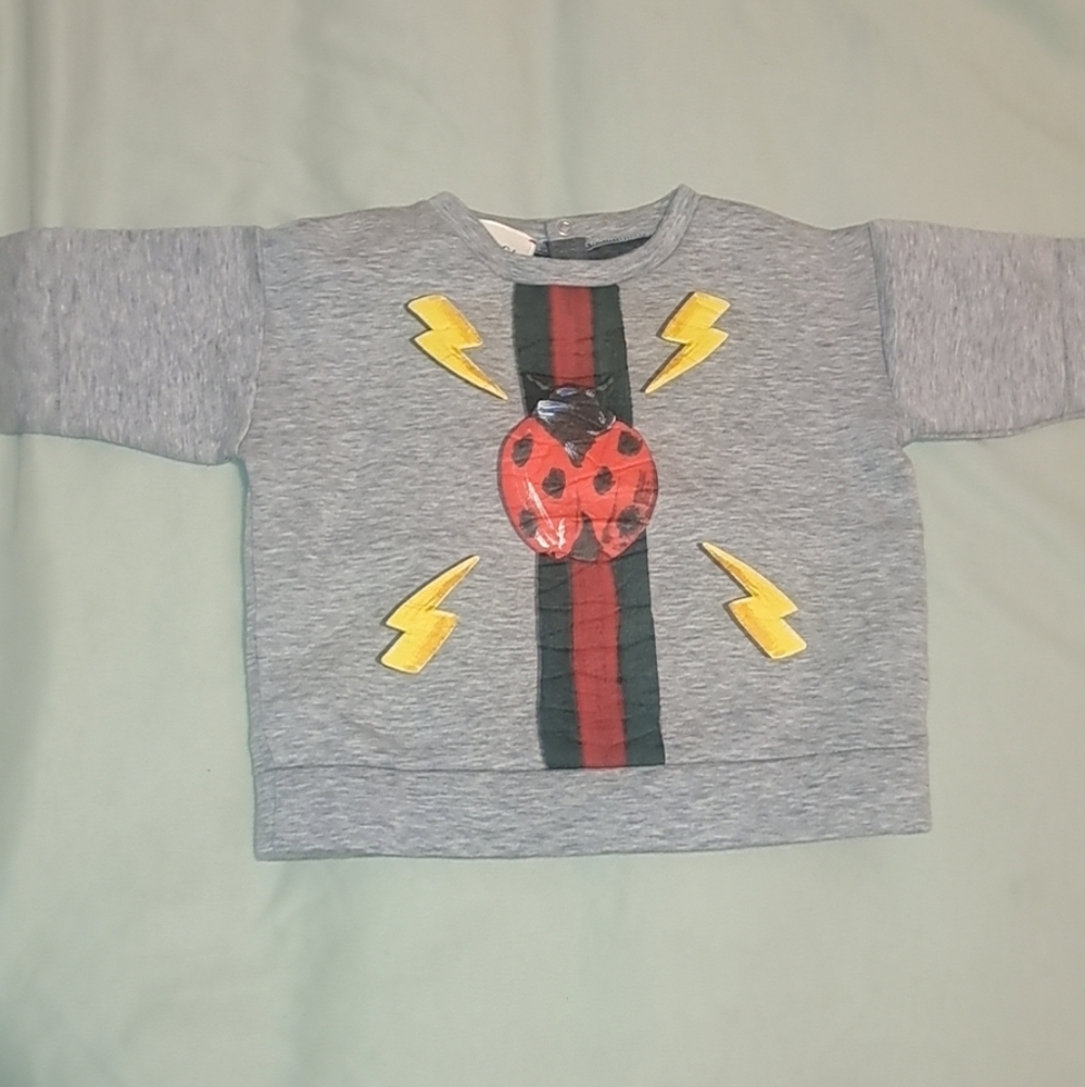 9-12M Authentic Gucci Sweatshirt- Like New.